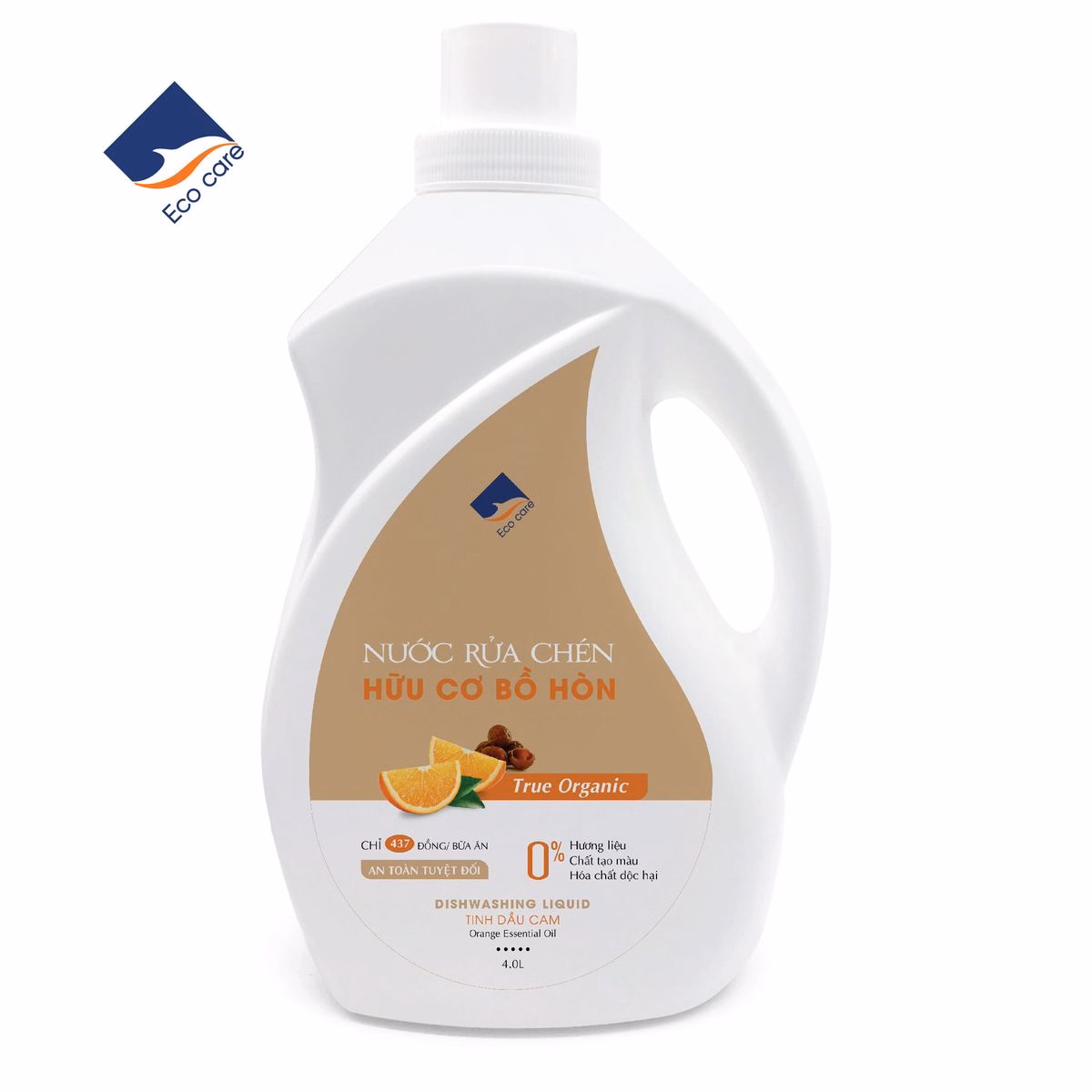 Nước Rửa Chén Hữu Cơ Bồ Hòn Tinh Dầu Tự Nhiên - Ecocare - Ảnh 4