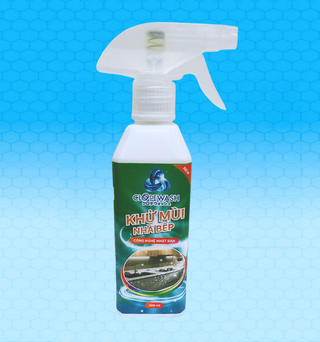 Chai Xịt Khử Mùi Nhà Bếp 300Ml - Clodewash - Ảnh 2