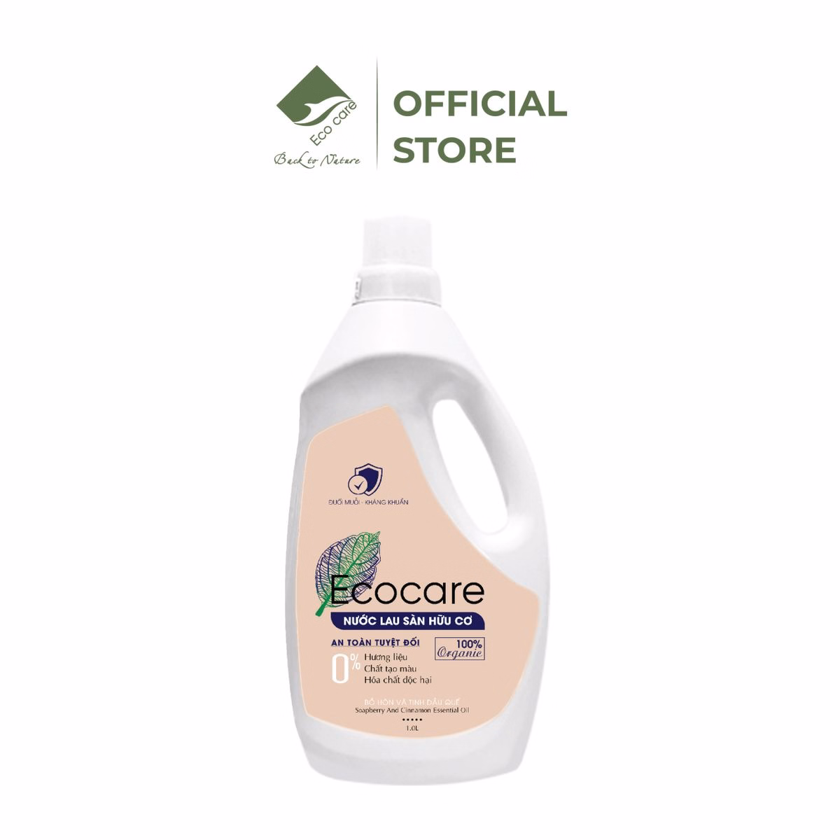 Nước Lau Sàn Hữu Cơ Bồ Hòn - Ecocare