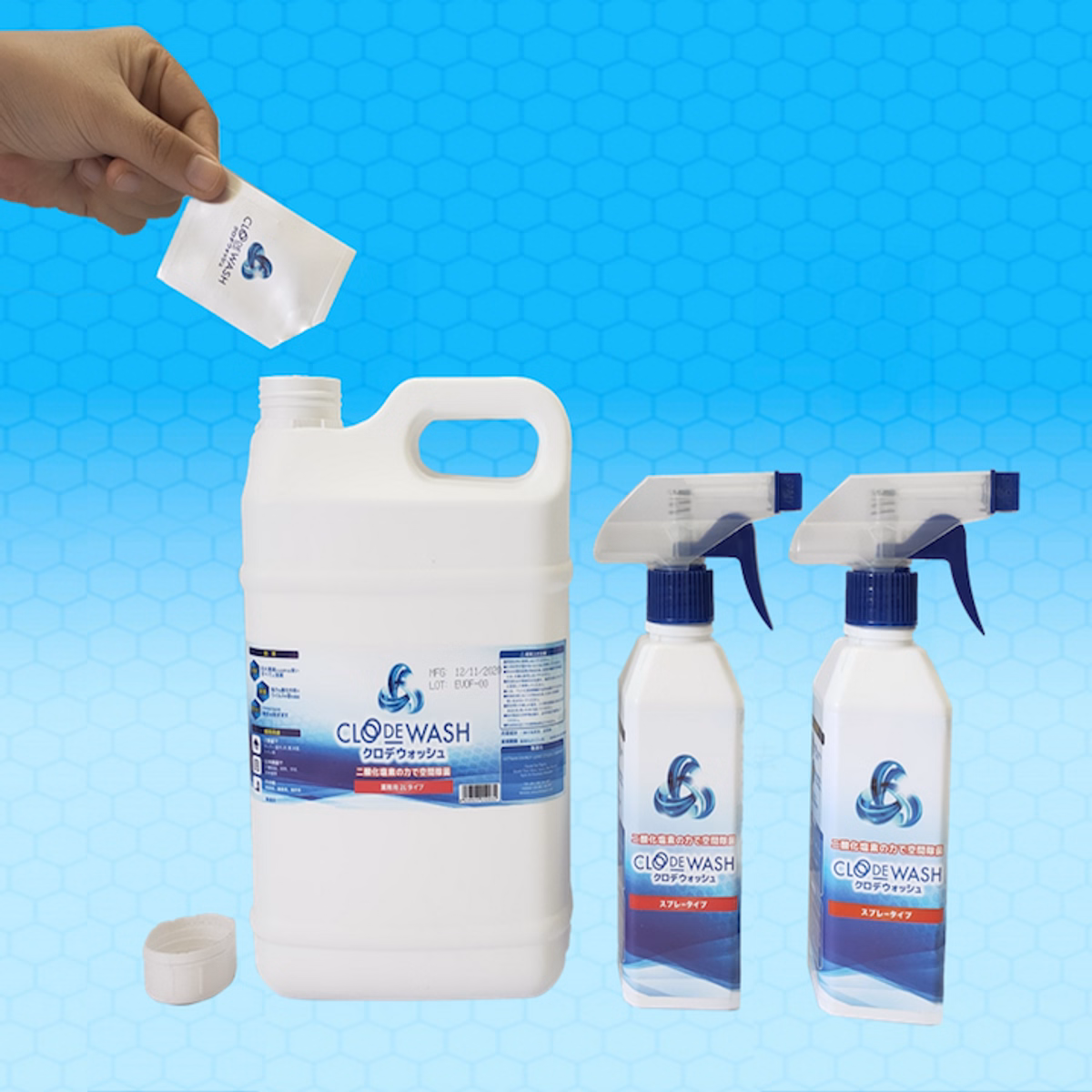 Dung Dịch Khử Mùi Đa Năng Tặng 2 Chai Xịt Rỗng 300Ml - Clodewash - Ảnh 3