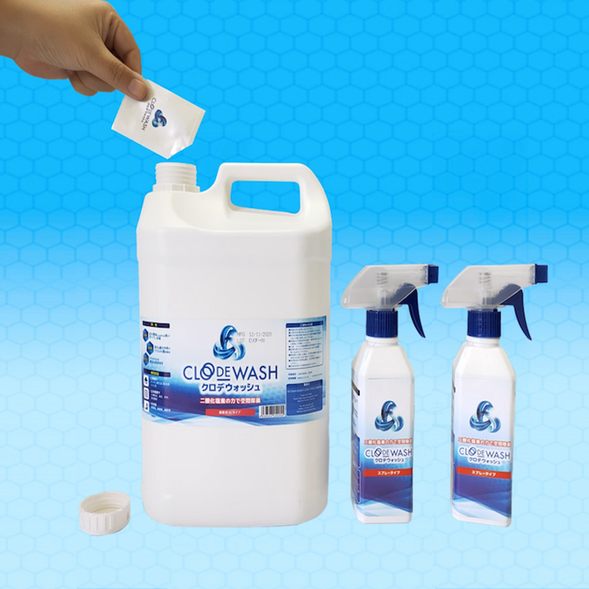 Dung Dịch Khử Mùi Đa Năng Tặng 2 Chai Xịt Rỗng 300Ml - Clodewash - Ảnh 7