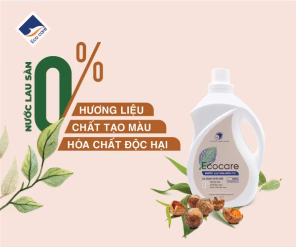Nước Lau Sàn Hữu Cơ Bồ Hòn - Ecocare - Ảnh 10