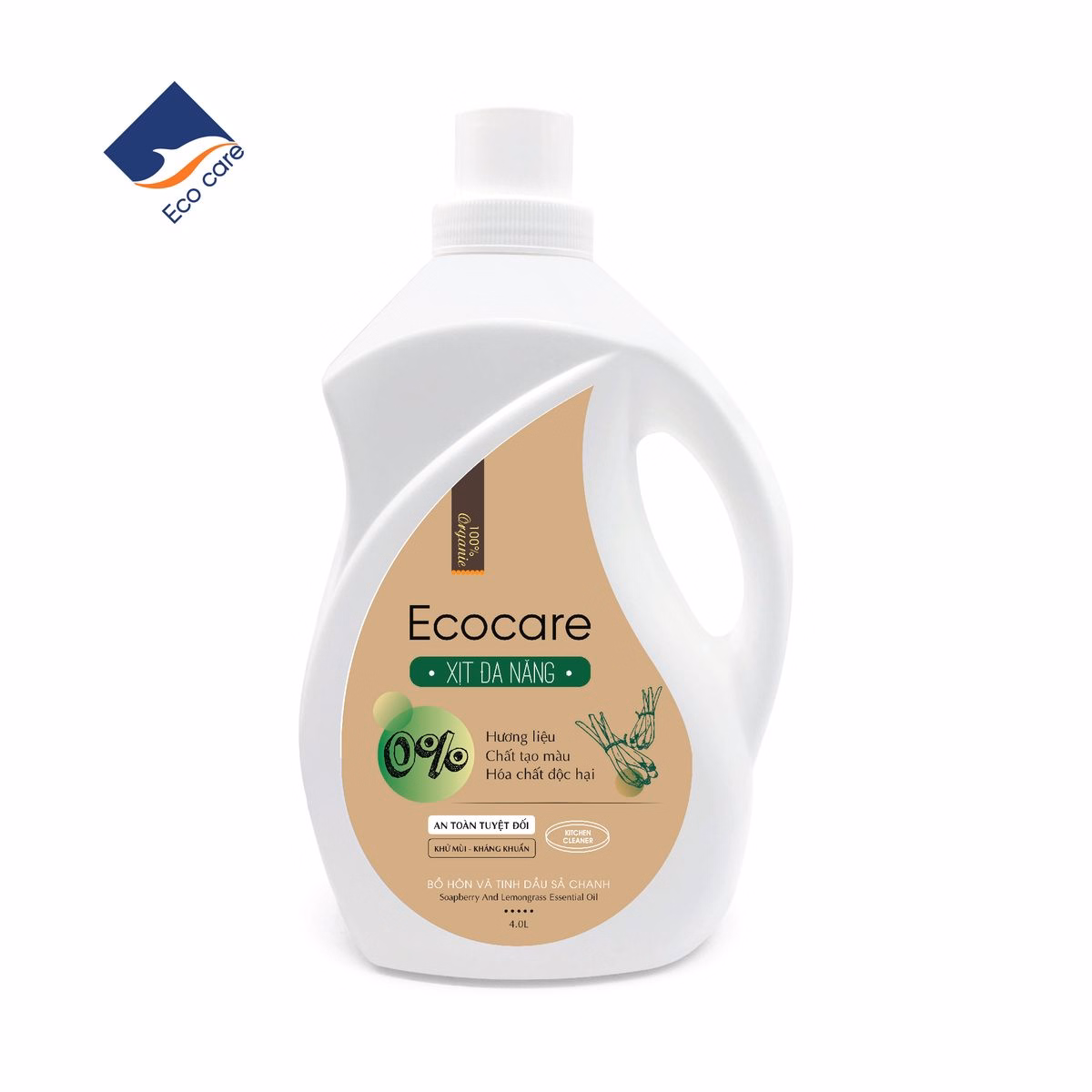 Xịt Tẩy Đa Năng Hữu Cơ Bồ Hòn - Ecocare - Ảnh 6