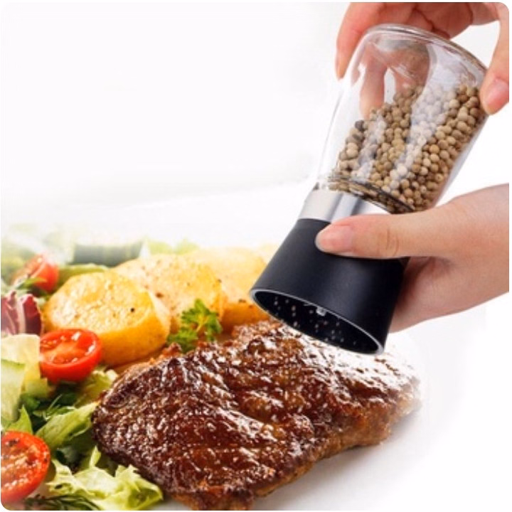 Dụng Cụ Xay Tiêu, Gia Vị, Lọ Xay Tiêu Cầm Tay Ctb489 - Bechip - Ảnh 4