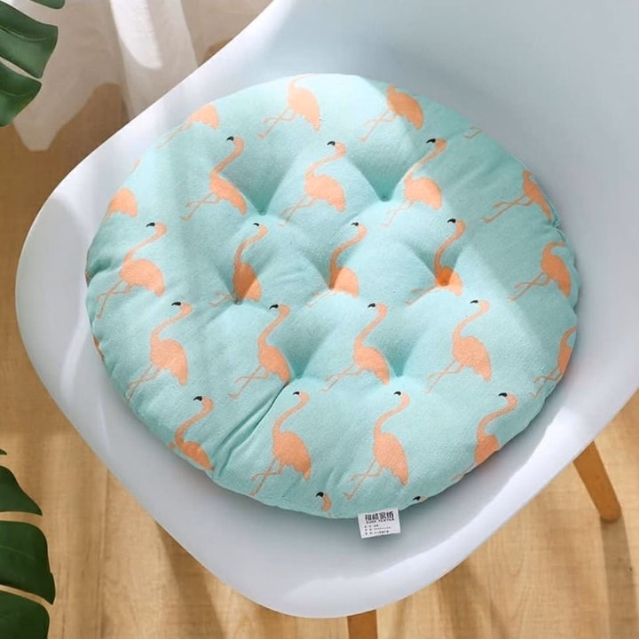 Đệm Ngồi Bệt Tròn 3D, Nệm Lót Ghế Ngồi Bàn Trà Kiểu Nhật Bông Trắng Cực Êm Ctb494 - Bechip - Ảnh 4