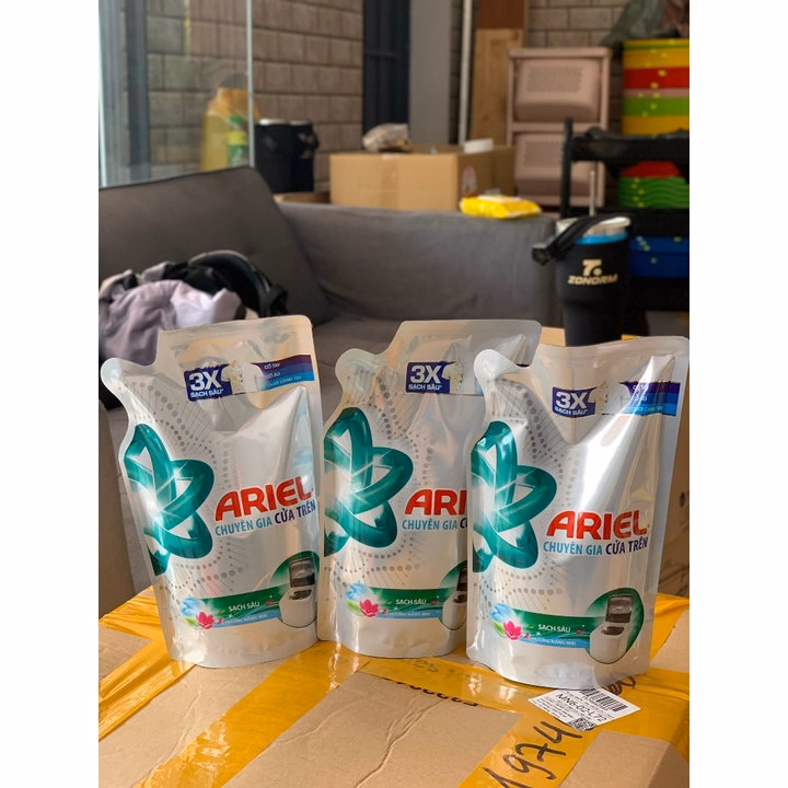Nước Giặt Ariel Cửa Trước Sạch Sâu Hương Nắng Mai Túi 330G Ctb495 - Bechip - Ảnh 6