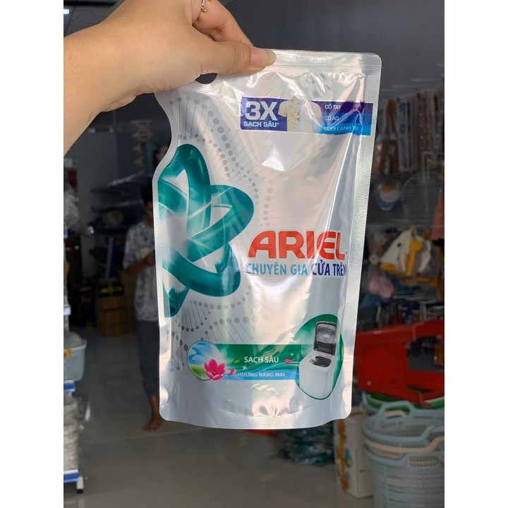 Nước Giặt Ariel Cửa Trước Sạch Sâu Hương Nắng Mai Túi 330G Ctb495 - Bechip - Ảnh 4