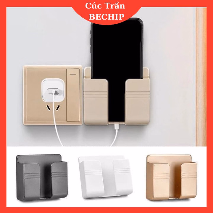 Combo 2 Giá Để Điện Thoại Dán Tường Đa Năng Ctb498 - Bechi