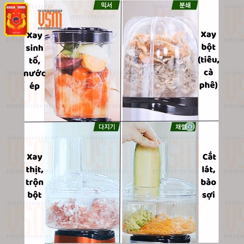 Máy Xay Đa Năng Bokuk 19410Rd - Ginseng House - Ảnh 4