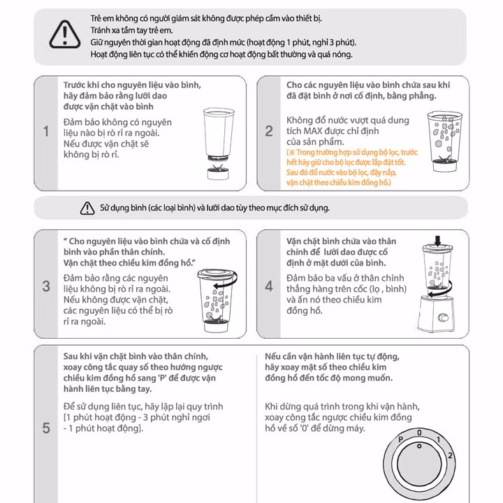 Máy Xay Đa Năng Bokuk 19410Rd - Ginseng House - Ảnh 8