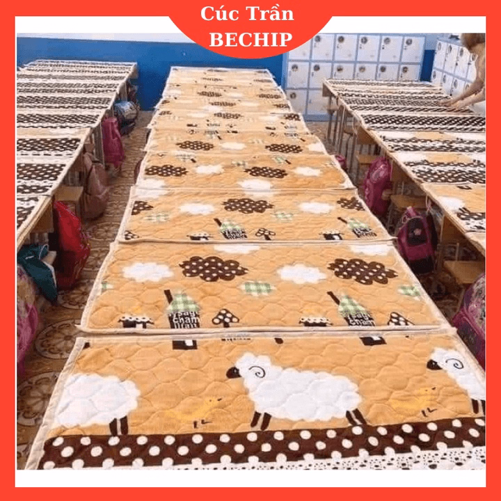 Thảm Nỉ Trải Giường Trẻ Em 60 X 120 Cm Ctb501 - Bechip