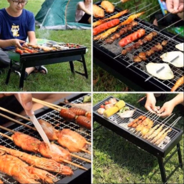 Bếp Nướng Than Hoa Bbq Ngoài Trời Cao Cấp Ctb508 - Bechip - Ảnh 5