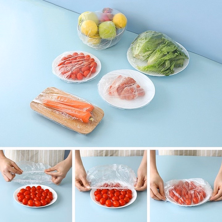 Combo 500 Màn Bọc Thực Phẩm, Ủ Tóc Gấu - Gdn - Ảnh 5