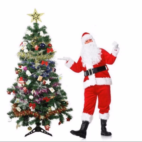 Cây Thông Noel Cao 1,5M, Chân Sắt Đầy Đủ Phụ Kiện Trang Trí Noel Ctb534 - Bechip - Ảnh 7