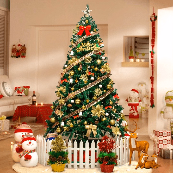 Cây Thông Noel Cao 1,5M, Chân Sắt Đầy Đủ Phụ Kiện Trang Trí Noel Ctb534 - Bechip - Ảnh 2