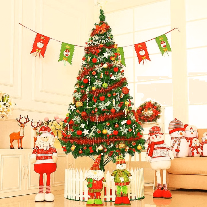 Cây Thông Noel Cao 1,5M, Chân Sắt Đầy Đủ Phụ Kiện Trang Trí Noel Ctb534 - Bechip - Ảnh 6