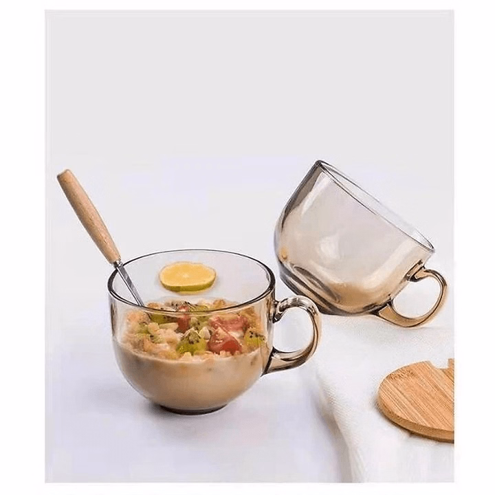 Cốc Hổ Phách Hàng Xuất Hàn Loại 1 Cực Dày Dặn, To Đẹp Ctb539 - Bechip - Ảnh 4