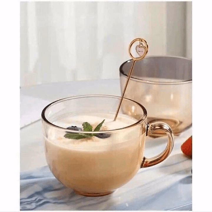 Cốc Hổ Phách Hàng Xuất Hàn Loại 1 Cực Dày Dặn, To Đẹp Ctb539 - Bechip - Ảnh 5