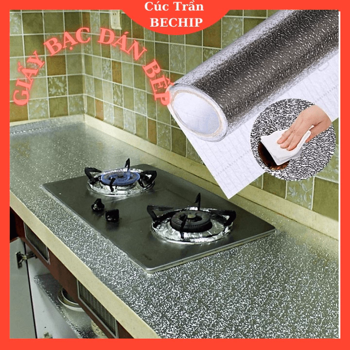Giấy Bạc Dán Bếp Chống Thấm 3 X 0.6M Ctb541 - Bechip