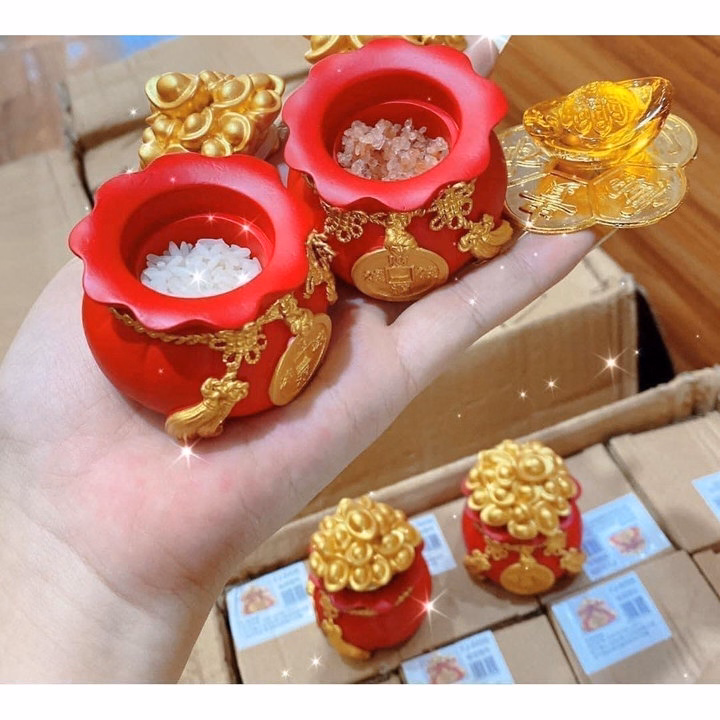 Hũ Đựng Gạo Muối Tài Lộc - Gdn - Ảnh 4