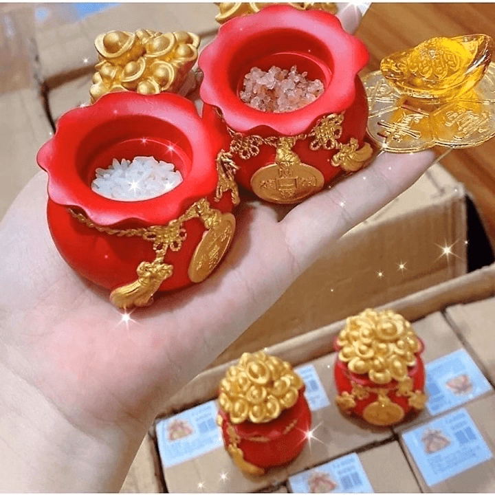 Hũ Đựng Gạo Muối Nước Tài Lộc Ctb546 - Bechip - Ảnh 7