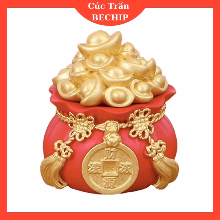 Hũ Đựng Gạo Muối Nước Tài Lộc Ctb546 - Bechip