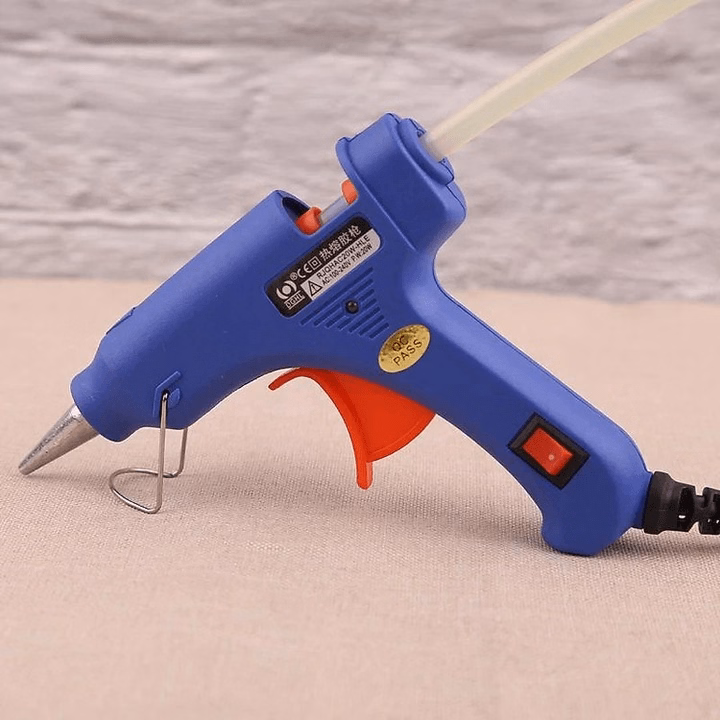 Súng Bắn Keo Nến, Keo Nến Khô Làm Đồ Handmade Ctb547 - Bechip - Ảnh 4