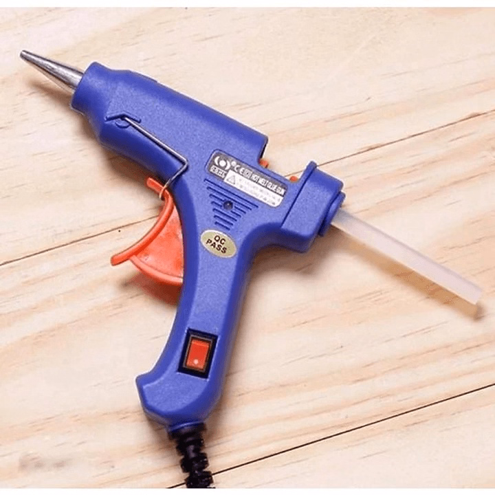 Súng Bắn Keo Nến, Keo Nến Khô Làm Đồ Handmade Ctb547 - Bechip - Ảnh 3