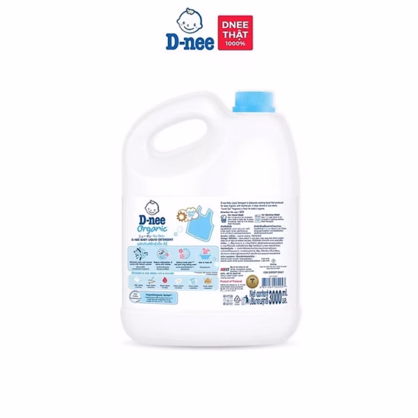 Nước Giặt Xả Dnee Thái Lan 3000Ml – Nước Giặt An Toàn Cho Bé Ctb552 - Bechip - Ảnh 4