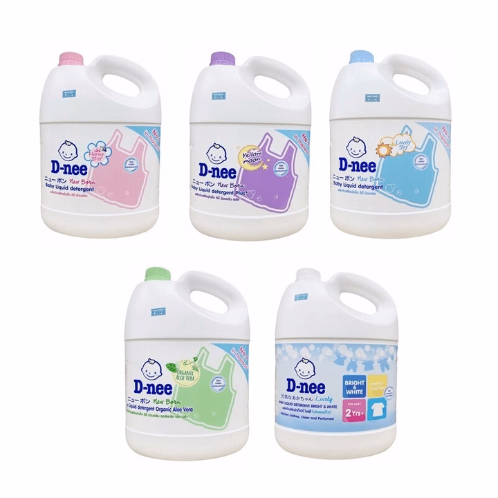 Nước Giặt Xả Dnee Thái Lan 3000Ml – Nước Giặt An Toàn Cho Bé Ctb552 - Bechip - Ảnh 2