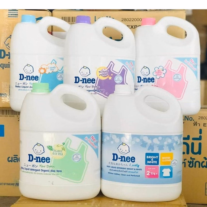 Nước Giặt Xả Dnee Thái Lan 3000Ml – Nước Giặt An Toàn Cho Bé Ctb552 - Bechip - Ảnh 9