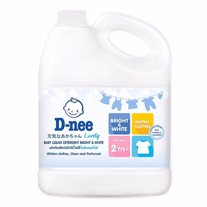Nước Giặt Xả Dnee Thái Lan 3000Ml – Nước Giặt An Toàn Cho Bé Ctb552 - Bechip - Ảnh 14