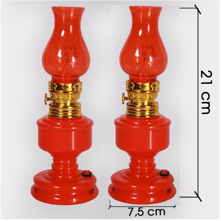 Cặp ( 2 Cái) Đèn Thờ Tài Lộc, Đèn Thờ Vĩnh Cữu Dùng Pin Ctb276 - Bechip - Ảnh 10