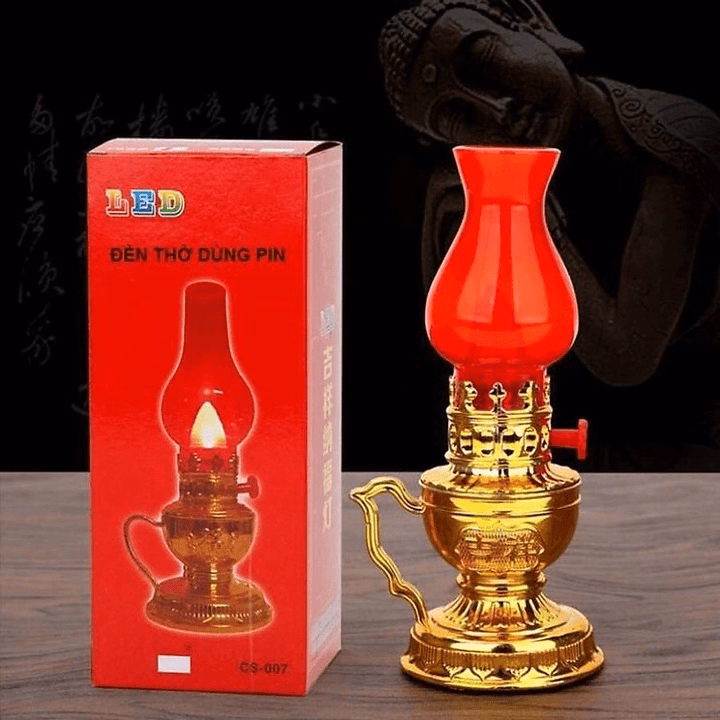 Cặp ( 2 Cái) Đèn Thờ Tài Lộc, Đèn Thờ Vĩnh Cữu Dùng Pin Ctb276 - Bechip - Ảnh 11