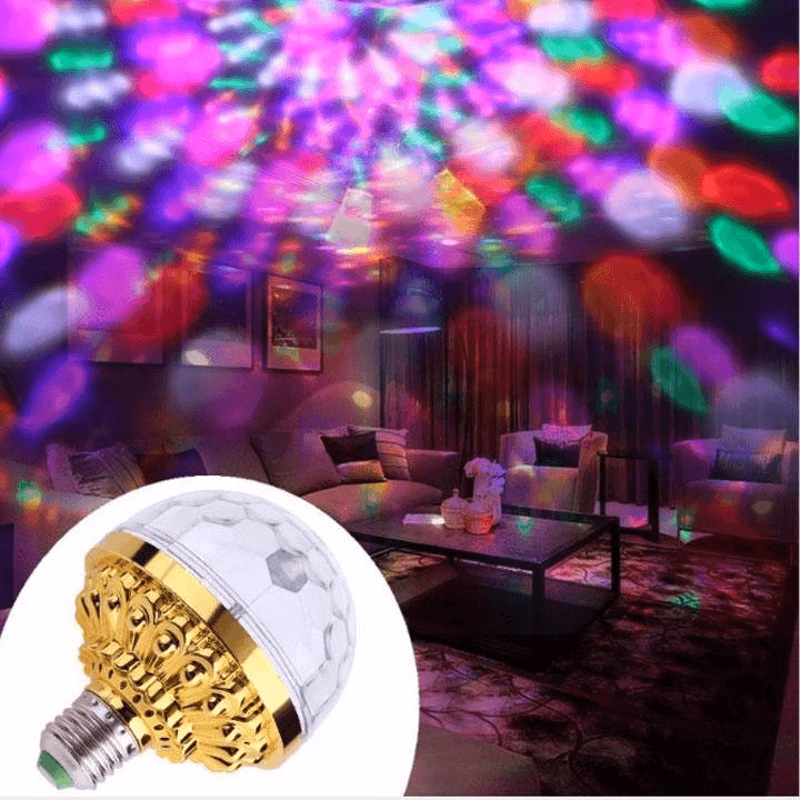Đèn Led Xoay 7 Màu Cực Đẹp, Đèn Sân Khấu, Đèn Vũ Trường Ctb555 - Bechip - Ảnh 4