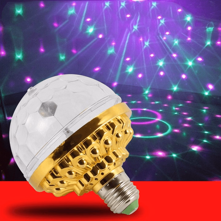 Đèn Led Xoay 7 Màu Cực Đẹp, Đèn Sân Khấu, Đèn Vũ Trường Ctb555 - Bechip - Ảnh 9