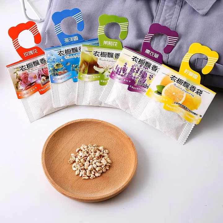 Combo 2 Túi Thơm Thảo Mộc Tinh Dầu Tự Nhiên Treo Phòng, Tủ Quần Áo, Xe Hơi - Su - Ảnh 6