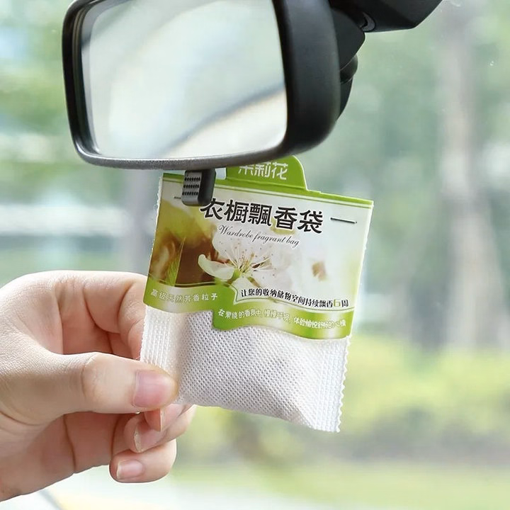 Combo 2 Túi Thơm Thảo Mộc Tinh Dầu Tự Nhiên Treo Phòng, Tủ Quần Áo, Xe Hơi - Su - Ảnh 8