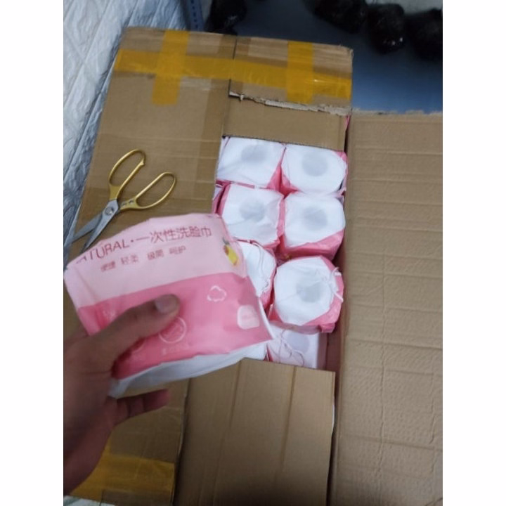 Khăn Lau Mặt Dùng 1 Lần Cotton Hatsu, Animerrry - Su - Ảnh 4