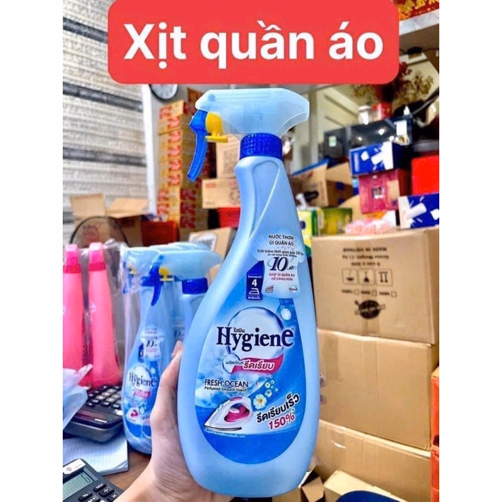 Nước Xịt Ủi Thơm Quần Áo Hygiene 550Ml Thái Lan - Gdn - Ảnh 3