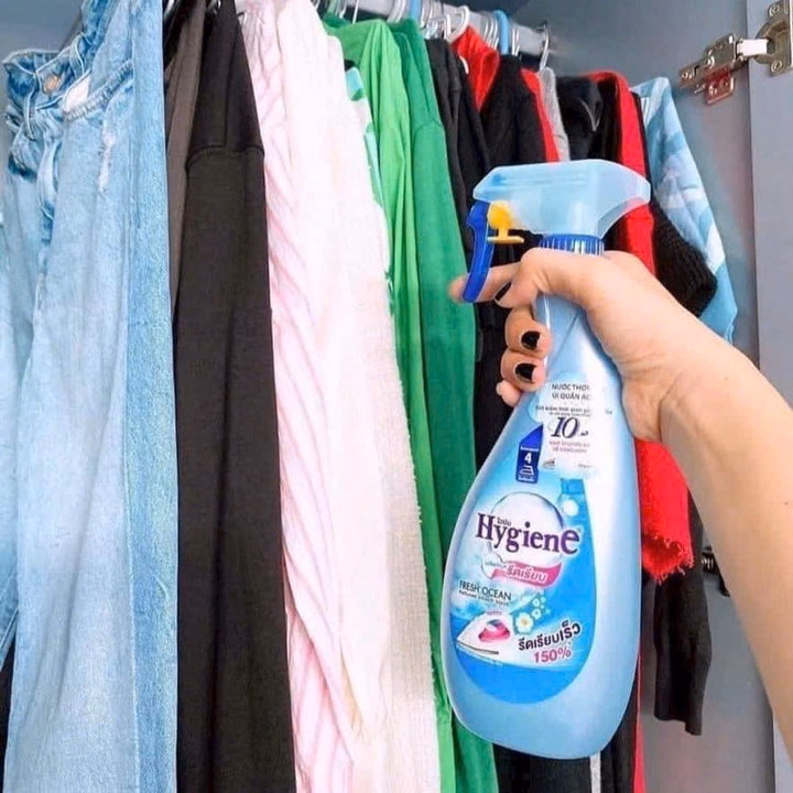 Nước Xịt Ủi Thơm Quần Áo Hygiene 550Ml Thái Lan - Gdn - Ảnh 6