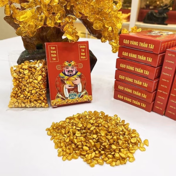 Gạo Vàng Thần Tài 100Gram - Gdn - Ảnh 5