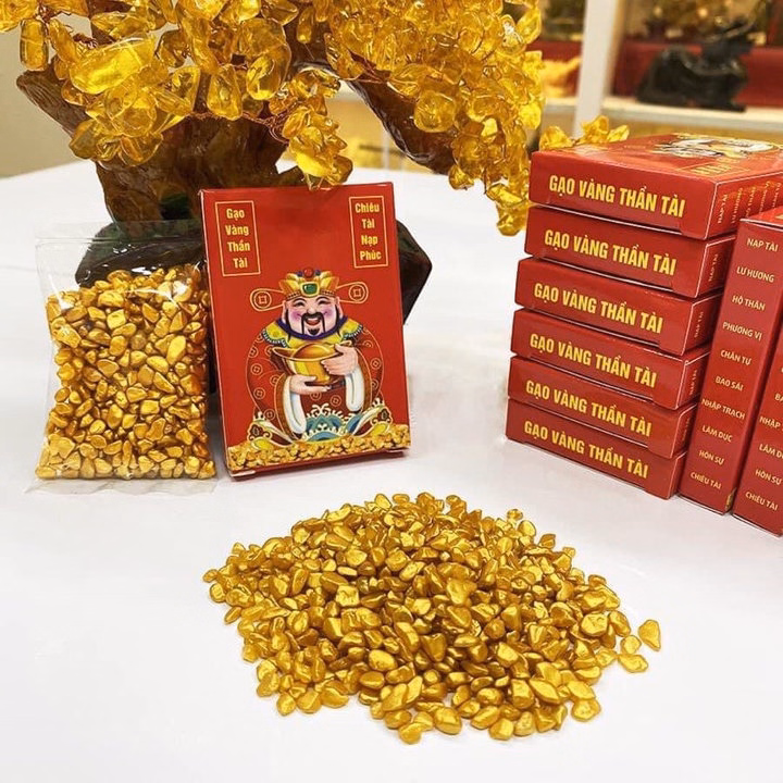 Gạo Vàng Thần Tài 100Gram - Gdn - Ảnh 5