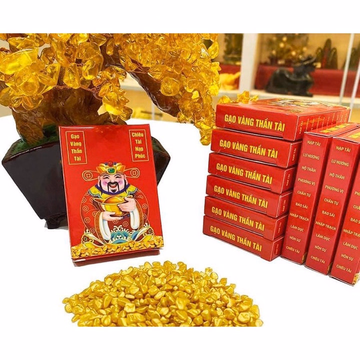 Gạo Vàng Thần Tài 100Gram - Gdn - Ảnh 3