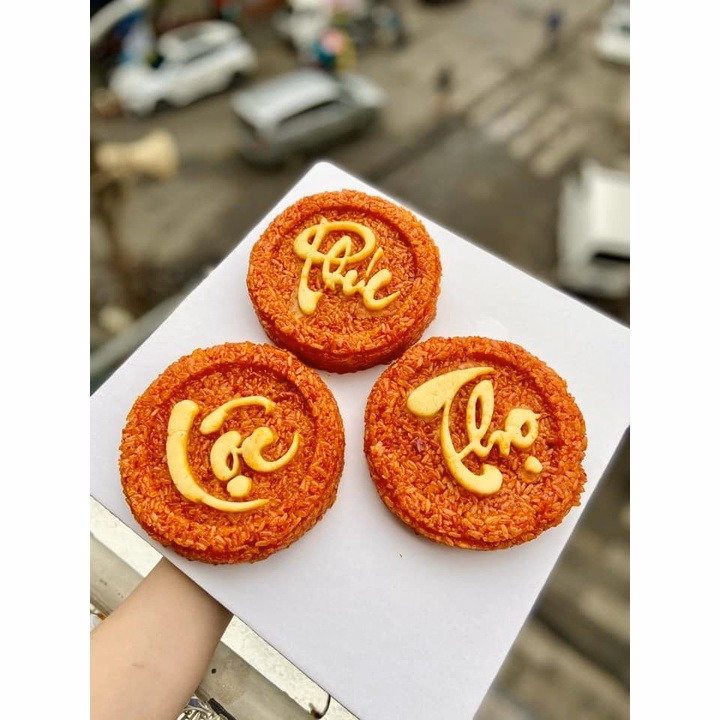 Bộ Khuôn Làm Xôi Phúc Lộc Thọ 5 Chi Tiết Chịu Nhiệt Tốt - Su - Ảnh 2