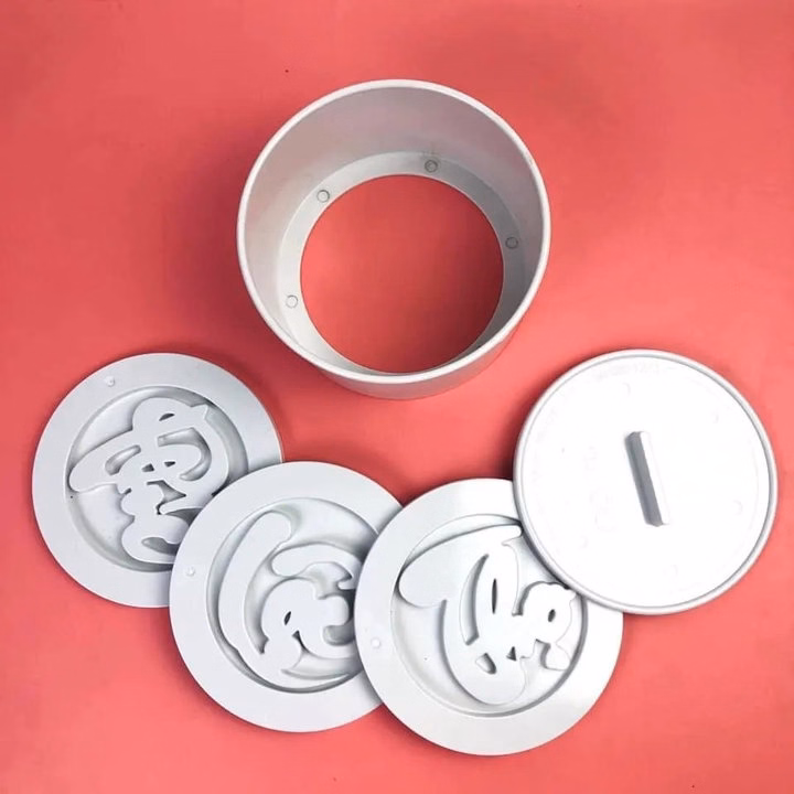 Bộ Khuôn Làm Xôi Phúc Lộc Thọ 5 Chi Tiết Chịu Nhiệt Tốt - Su - Ảnh 3