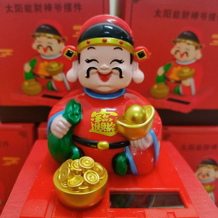 Thần Tài Năng Lượng Cầm Thỏi Vàng - Su