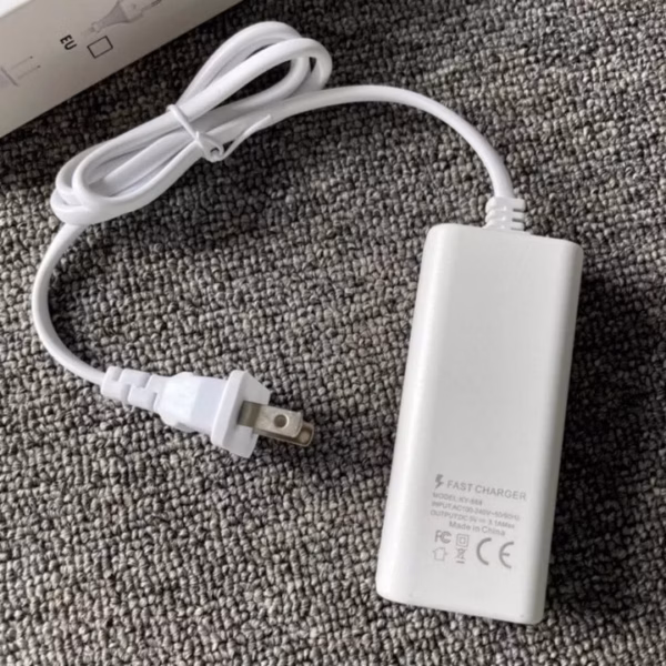 Ổ Cắm Sạc Điện Thoại Ip Tích Hợp Sẵn 2 Cổng Sạc Pd + 2 Cổng Usb Sạc Nhanh - Silver - Ảnh 6