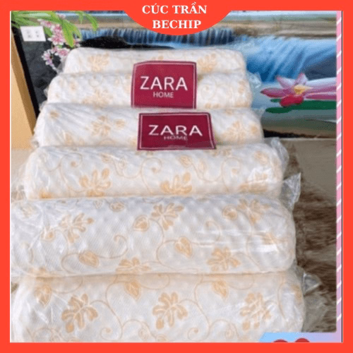 Gối Ôm Cao Su Non Cao Cấp Siêu Mềm Mịn Zara Ctb75 - Bechip