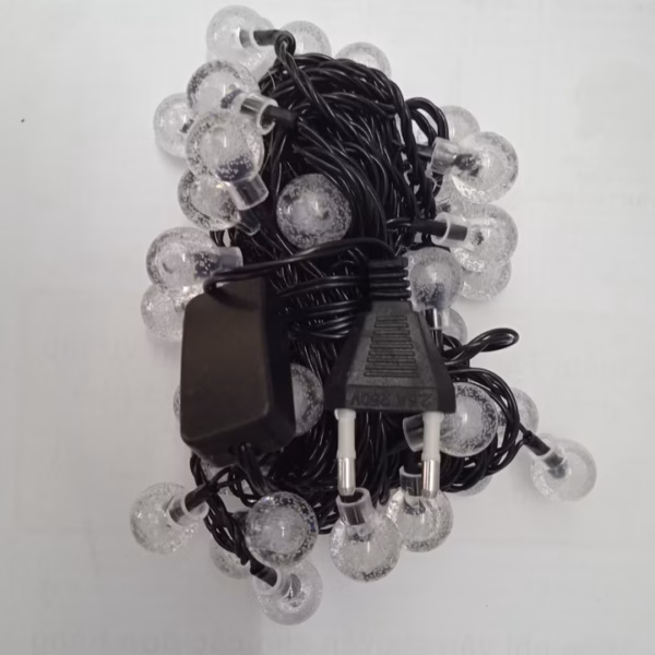 Dây Đèn Led Bi Bọt Nước 10M - Silver - Ảnh 5